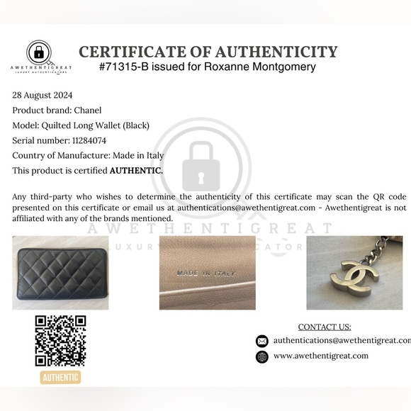 🔥CHANEL BUNDLE Black Bowler Bag AND Quilted Wallet with COAs🔥 - Picture 16 of 16